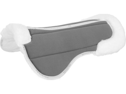 Dečka tlmiaca Ecowool EQUESTRO, grey/white