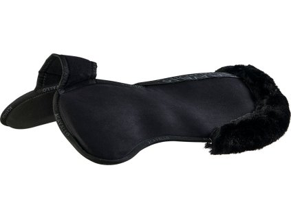 Dečka korekčná Withers Free Pocket Pium Flat Eco-Wool Acavallo, čierna