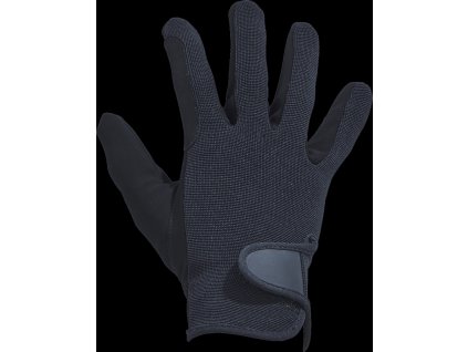 Rukavice jazdecké Basic BUSSE, čierne