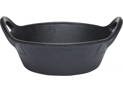 Vedro gumové HorseGuard, 12/20 l, čierne
