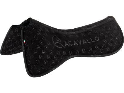 Dečka tlmiaca Spine Free 3D Spacer Fabric & Memory Foam Acavallo, drezúrna, čierna