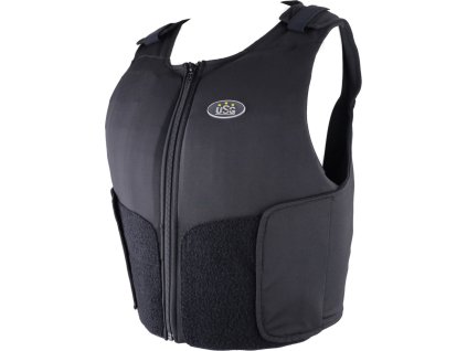 Chránič chrbtice Precto Dynamic Fit Happy size USG, čierny