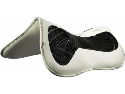 Dečka tlmiaca Pocket Gel & Memory Foam w/Risers Acavallo, biela