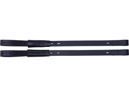 Remene strmeňové Tekna®, drezúrne, 80 cm, čierne