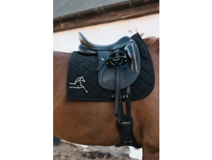 Dečka podsedlová Fager, drezúrna, čierna