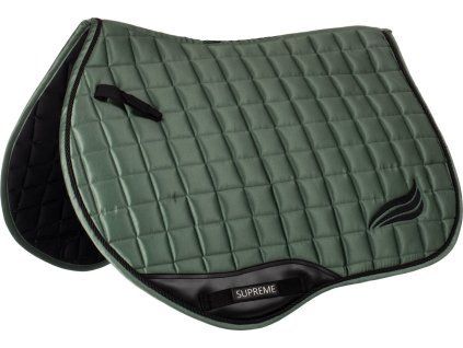 Dečka podsedlová Satin Close Contact Supreme, skoková, FULL, hunter green