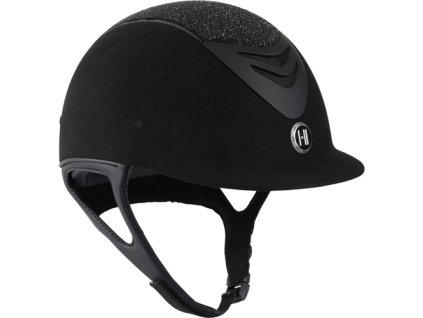 Prilba jazdecká Defender Elegance ONE･K, chamude/glitter/black