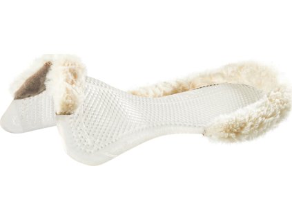 Dečka gélová Cut Out Half Sheepskin Edge Just Gel Acavallo, transparent