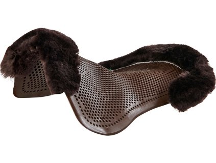 Dečka gélová Active Pony Cut Out Sheepskin Just Gel Acavallo, hnedá