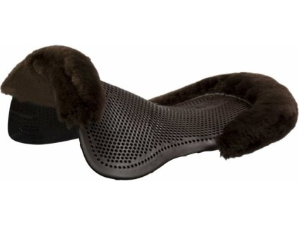 Dečka gélová Active Pony Cut Out Sheepskin Just Gel Acavallo, hnedá