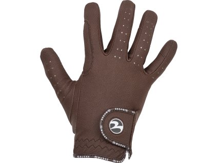Rukavice jazdecké Casual BUSSE, hnedé