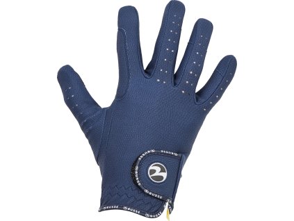 Rukavice jazdecké Casual BUSSE, dámske, navy