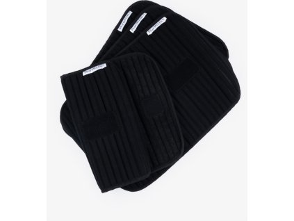 Podložky pod bandáže PS of Sweden, 4 ks, čierne