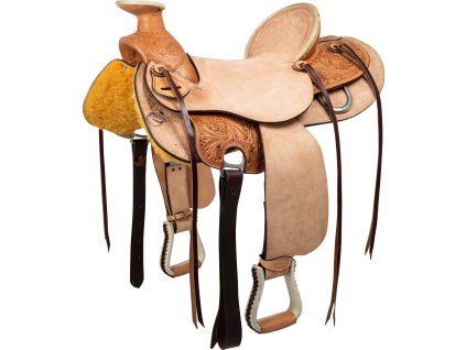Westernové sedlo Wade Running Denver, natural