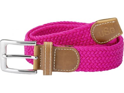 Opasok pletený Casual USG, pink