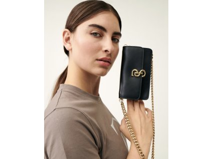 Kabelka mini Scarlett PS of Sweden, dámska, čierna