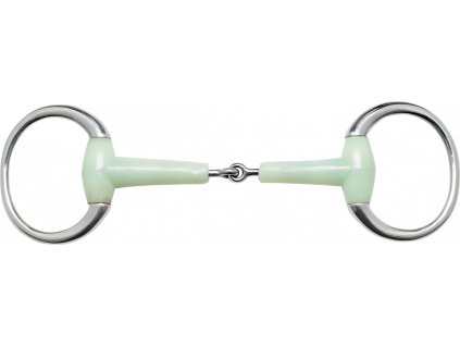 Zubadlo olivové raz lomené Flexi BUSSE, ochutené, 19 mm