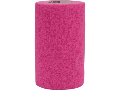 Bandáž samolepiaca 3 m, 10 cm x 4,5 m, 1 ks, hot pink