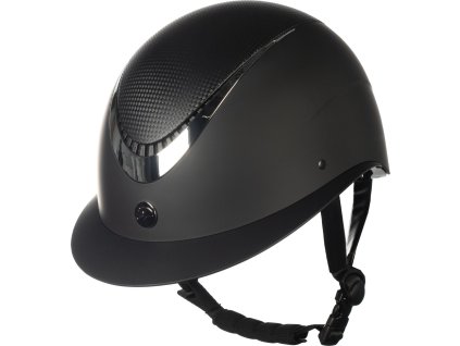 Prilba jazdecká Alarion HKM, black/silver