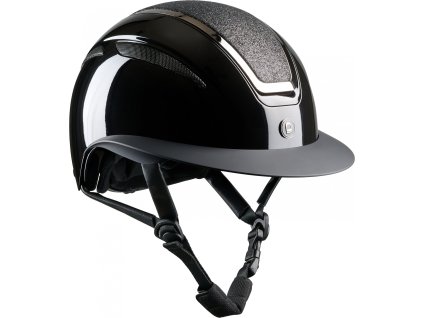 Prilba jazdecká Guardian Mips Equipage, black shiny
