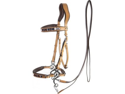 Uzdečka Hackamore Esprit F.R.A., natural