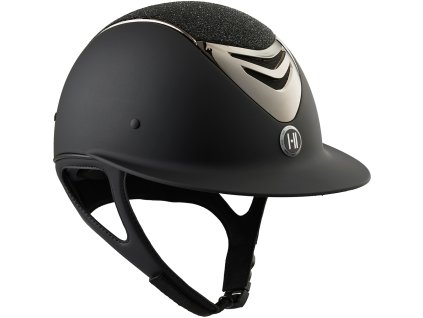 Prilba jazdecká Avance Mips ONE･K, matt/glitter/chrome/black