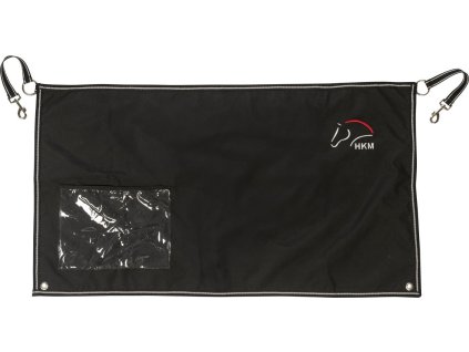 Plachta do dverí Team HKM, 110x60 cm, čierna