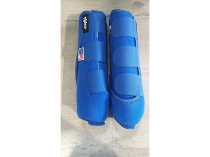 Gamaše westernové Elite Sports Professional's Choice, zadné, pár, royal blue