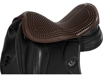 Poťah na posedlie Dressage Gel Out Acavallo, 20 mm, hnedý