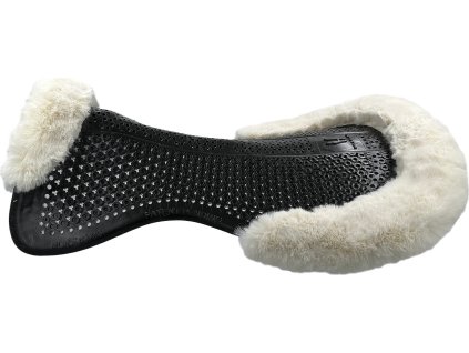 Dečka gélová Front Balance Horsena, s barančekom, black/beige