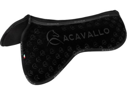 Dečka tlmiaca Spine Free Memory Foam Acavallo, čierna