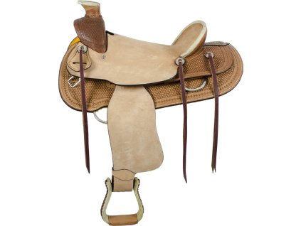 Westernové sedlo Two Tone Denver, natural