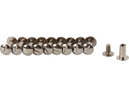Skrutky náhradné Chicago Waldhausen, 10 ks, silver