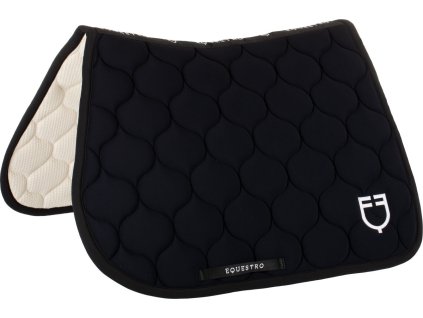 Dečka podsedlová Jersey Black Line EQUESTRO, skoková, COB/FULL, čierna