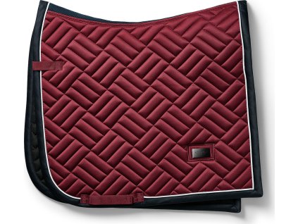 Dečka podsedlová Modern Luxe Equestrian Stockholm, drezúrna, cold deep red