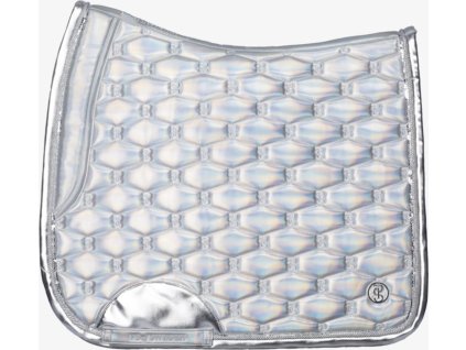 Dečka podsedlová Dazzling Metallic PS of Sweden, drezúrna, dazzling silver