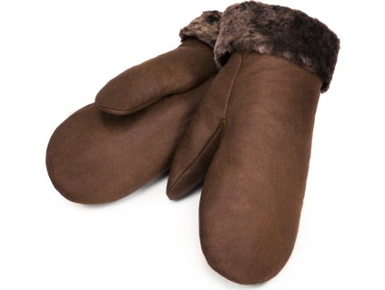 Rukavice Werner Christ Horse, unisex, zimné, svetlo hnedé