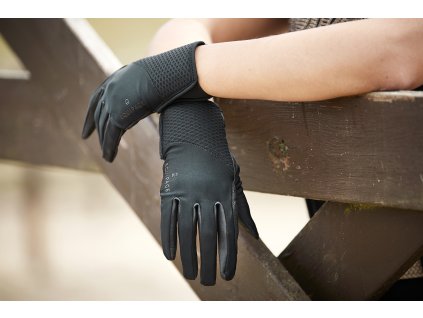 Rukavice Kira Equipage, čierne