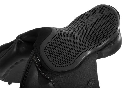 Poťah na posedlie Gel Seat Saver Acavallo, 10 mm, PONY, čierny