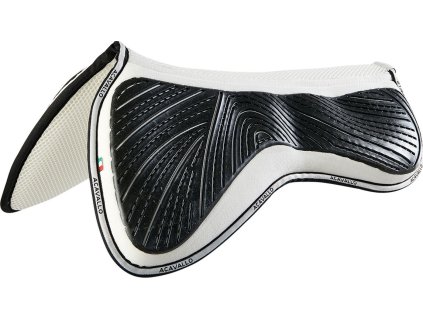 Dečka gélová C.C. Spine Free & Memory Foam 3D Spacer Fabric Acavallo, biela