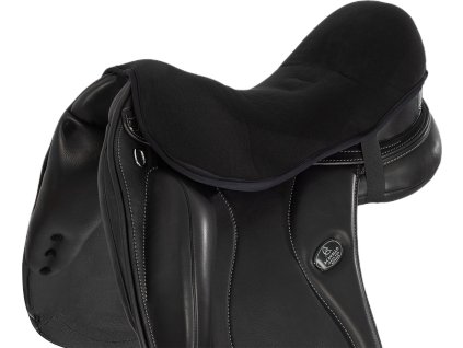 Poťah na posedlie Dressage Dri-Lex Orto-Coccyx ACAVALLO, 20 mm, čierny
