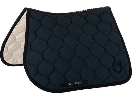 Dečka podsedlová Jersey Black Line EQUESTRO, skoková, COB/FULL, navy