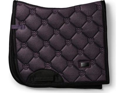 Dečka podsedlová Purple Glimmer Equestrian Stockholm, drezúrna, purple glitter