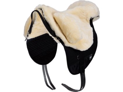 Pad jazdecký Premium Plus Werner Christ Horse, pre vyšší kohútik, nature/black/nature