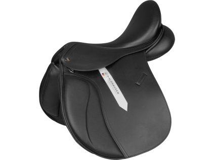 Sedlo univerzálne Premium All General Purpose Waldhausen, kožené, čierne
