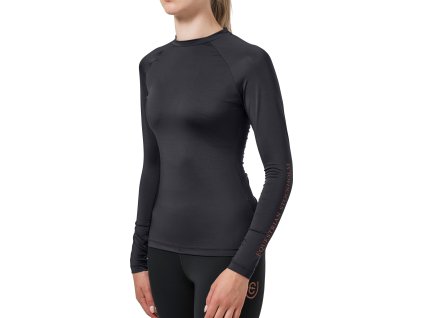 Tričko Dynamic Equestrian Stockholm, dámske, dark ocean blue