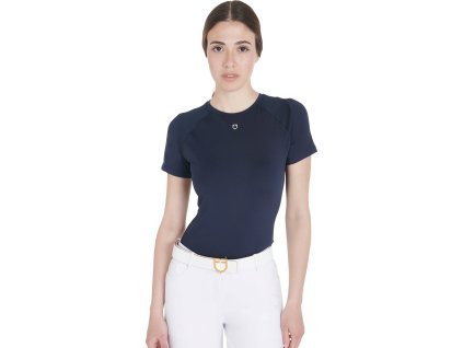 Tričko multifunkčné Equestro, dámske, navy