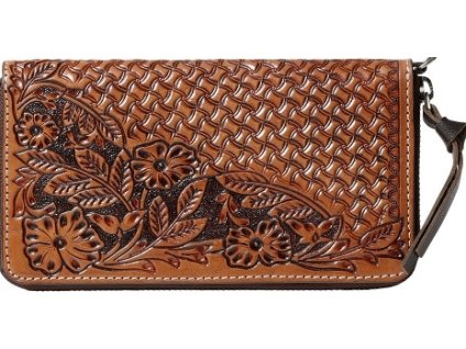 Peňaženka 05 Stars & Stripes, hnedá