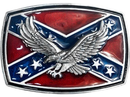 Spona na opasok GS-500 Stars & Stripes, red/blue