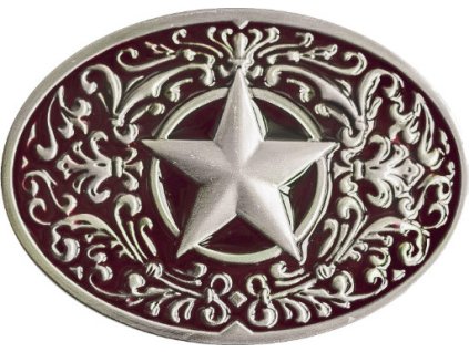 Spona na opasok GS-439 Stars & Stripes, silver
